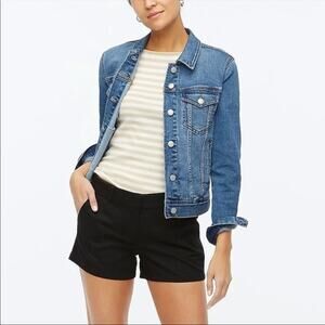 J. crew cotton chinos shorts black 4